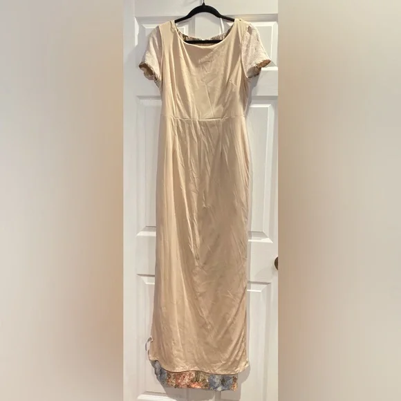 Adrianna Papell  Floral Dress with Satin Waistband size 10 - Picture 6 of 14